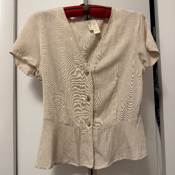 Japna Tops - Japna Button Up Blouse
